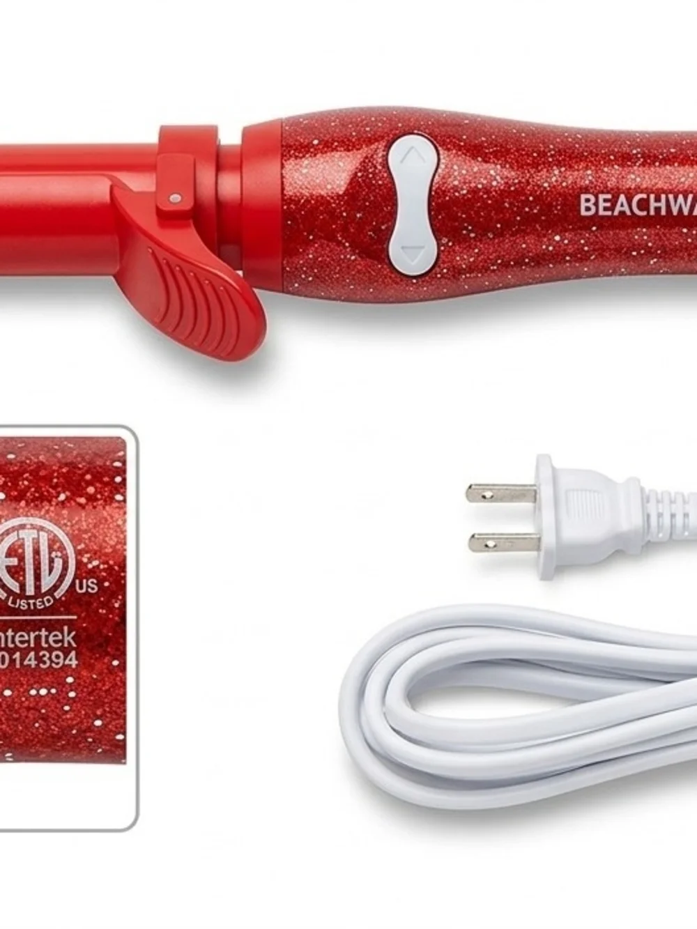 Red Glitter Curling Iron for Kids - Red